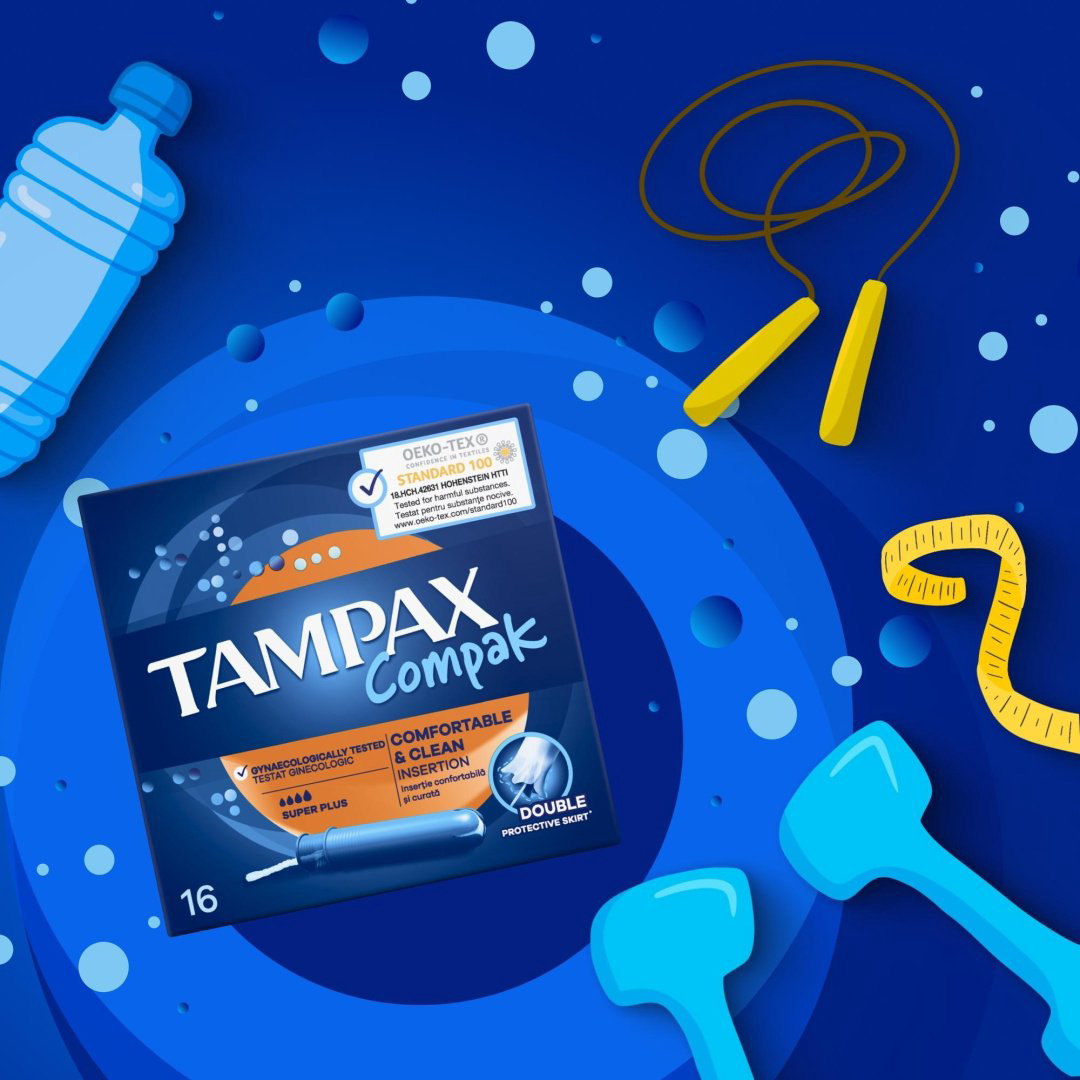 TAMPAX тампоны Compak Super Plus 16 шт купить,NaN