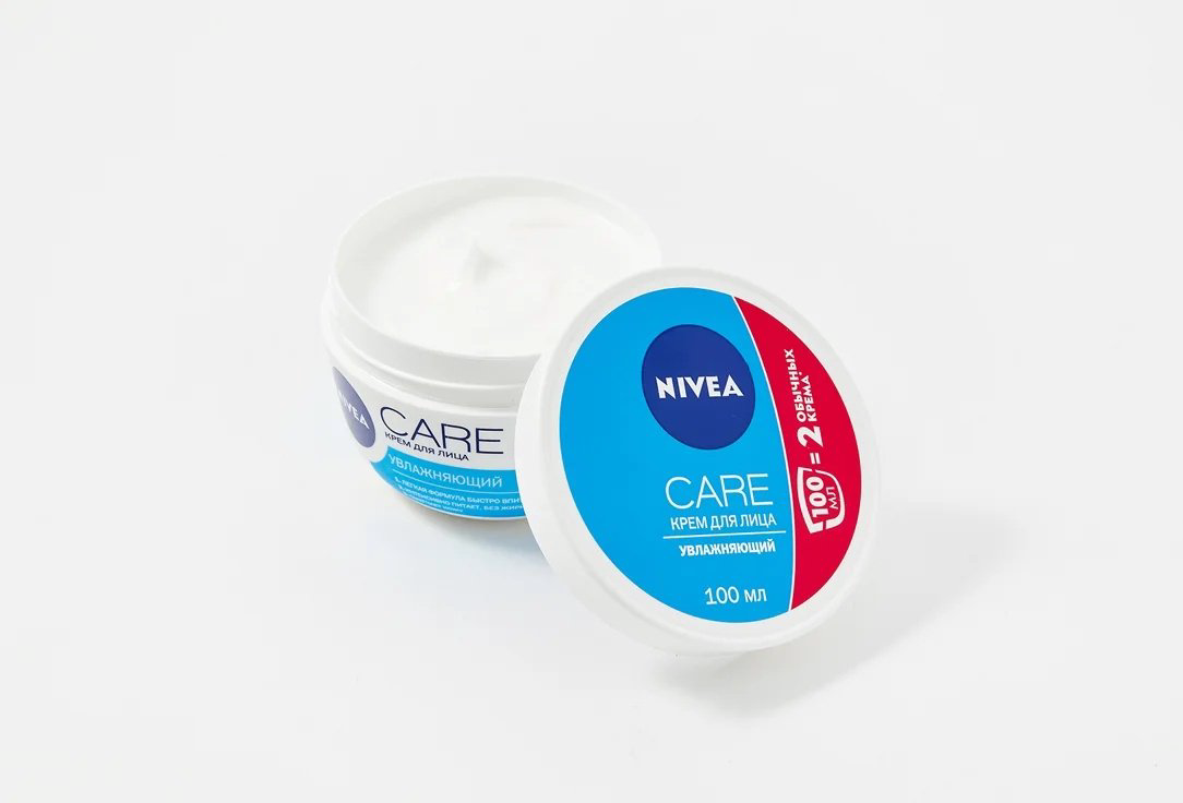NIVEA крем Care Увлажняющий масло ши для лица 100 мл купить,NaN