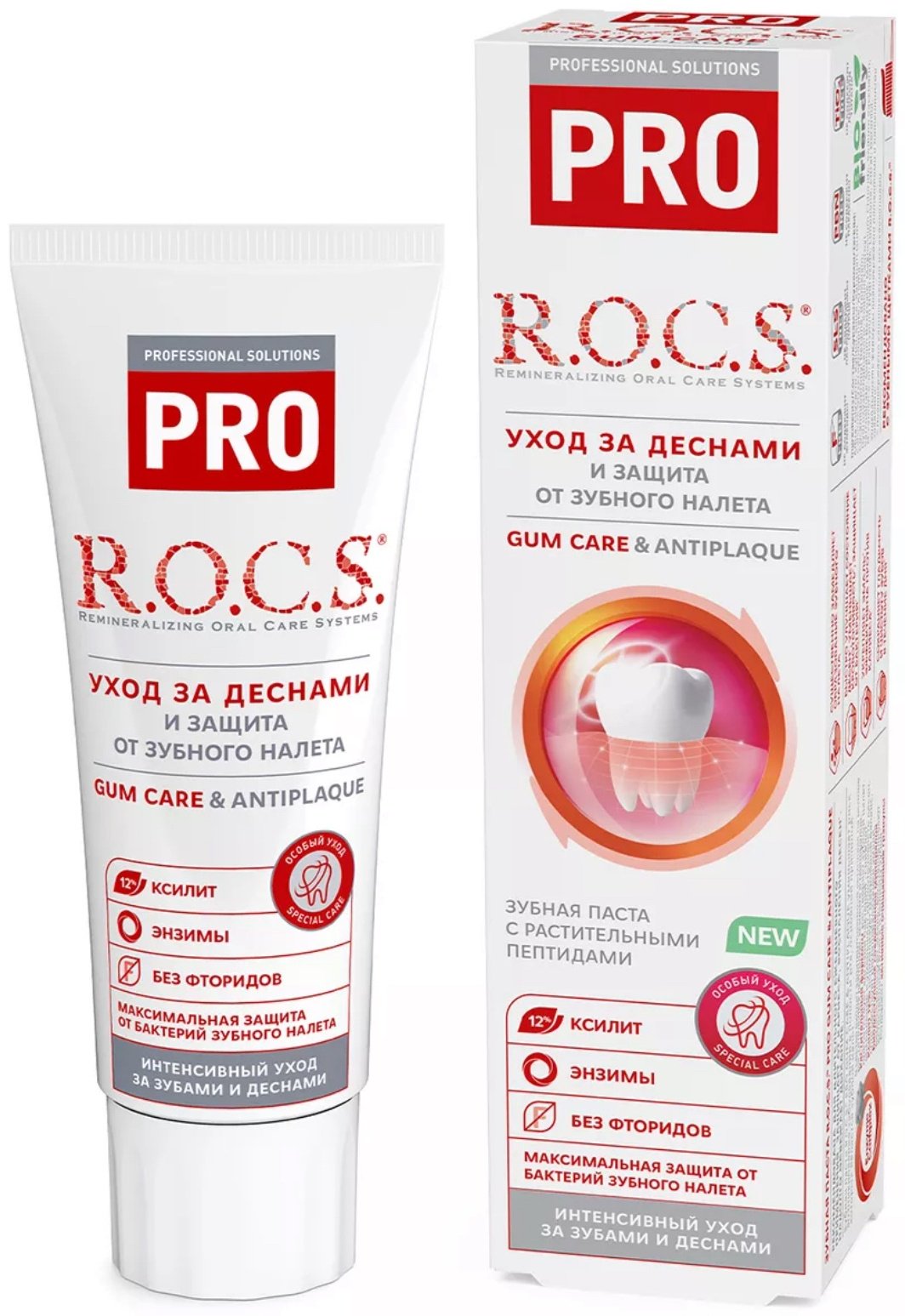 R.O.C.S. зубная паста Gum Care Antiplaque 74 г