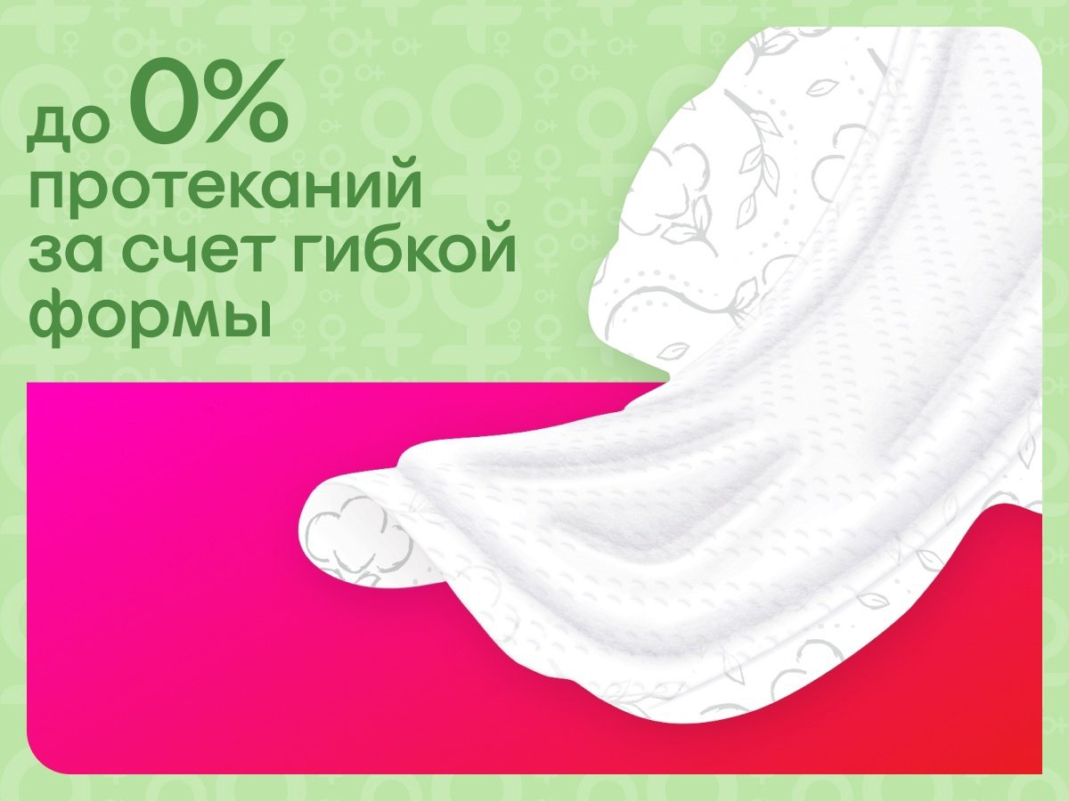 Kotex прокладки Natural Night 6 шт купить,1300