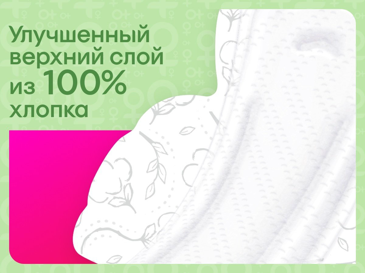 Kotex прокладки Natural Night 6 шт купить,1300