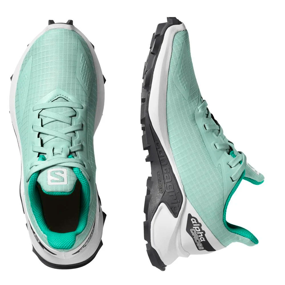 Кроссовки детские Salomon Alphacross blast L41621500 бирюзовый 31  купить,NaN