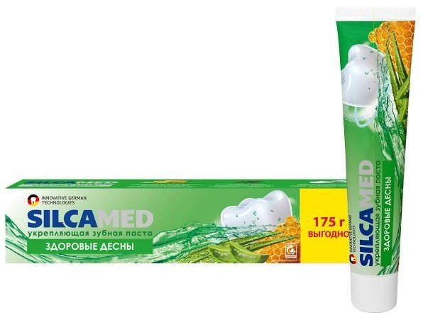 SILCAmed зубная паста Здоровые десны 175 г купить,NaN