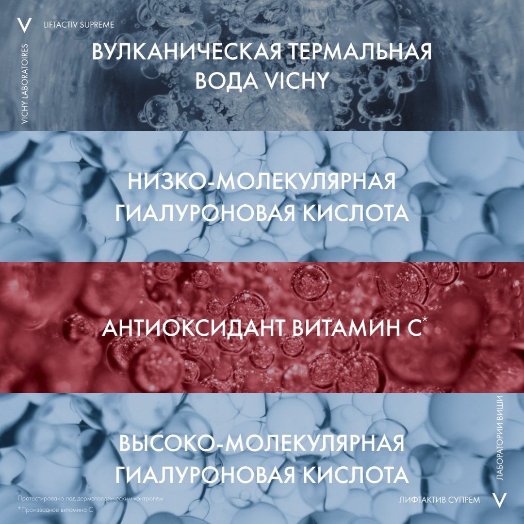 VICHY LIFTACTIV SUPREME Гиалуроновая сыворотка-филлер пролонгированного действия, 30 мл купить,NaN