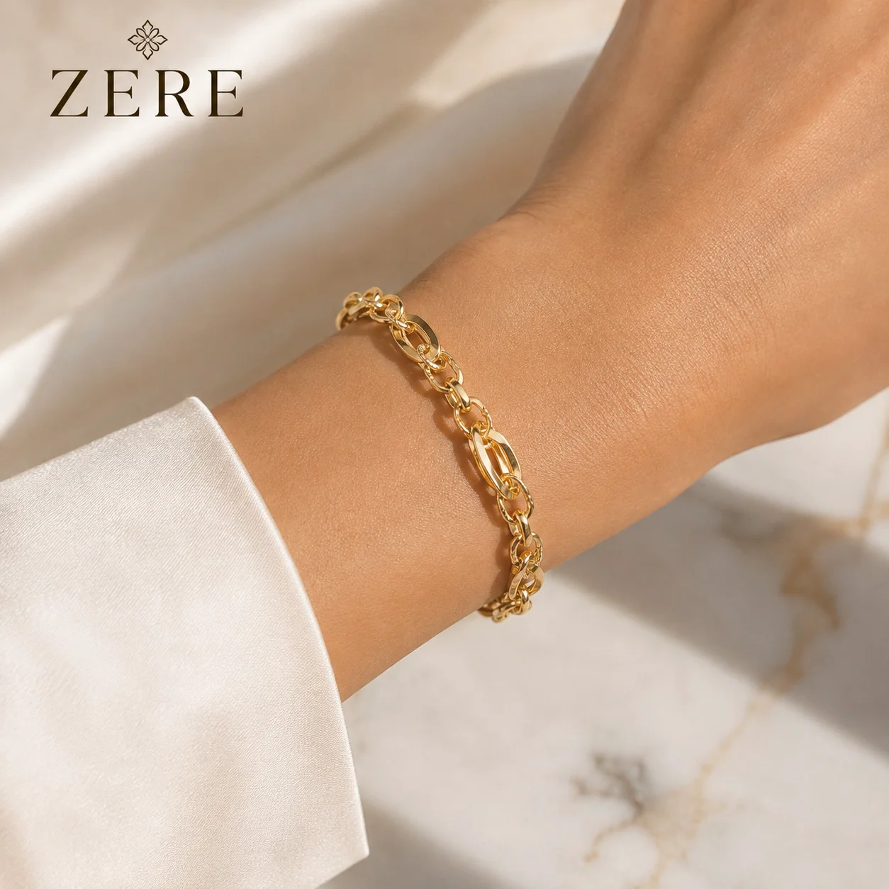 Браслет Zere ZR040808 4.61гр 19р - ForteMarket Браслет Zere ZR040808 4.61гр 19р купить,364300