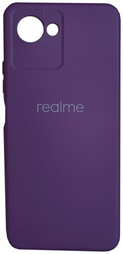 Чехол Для Realme C30, C30s фиолетовый купить,832