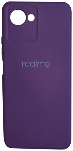 Чехол Для Realme C30, C30s фиолетовый купить,832
