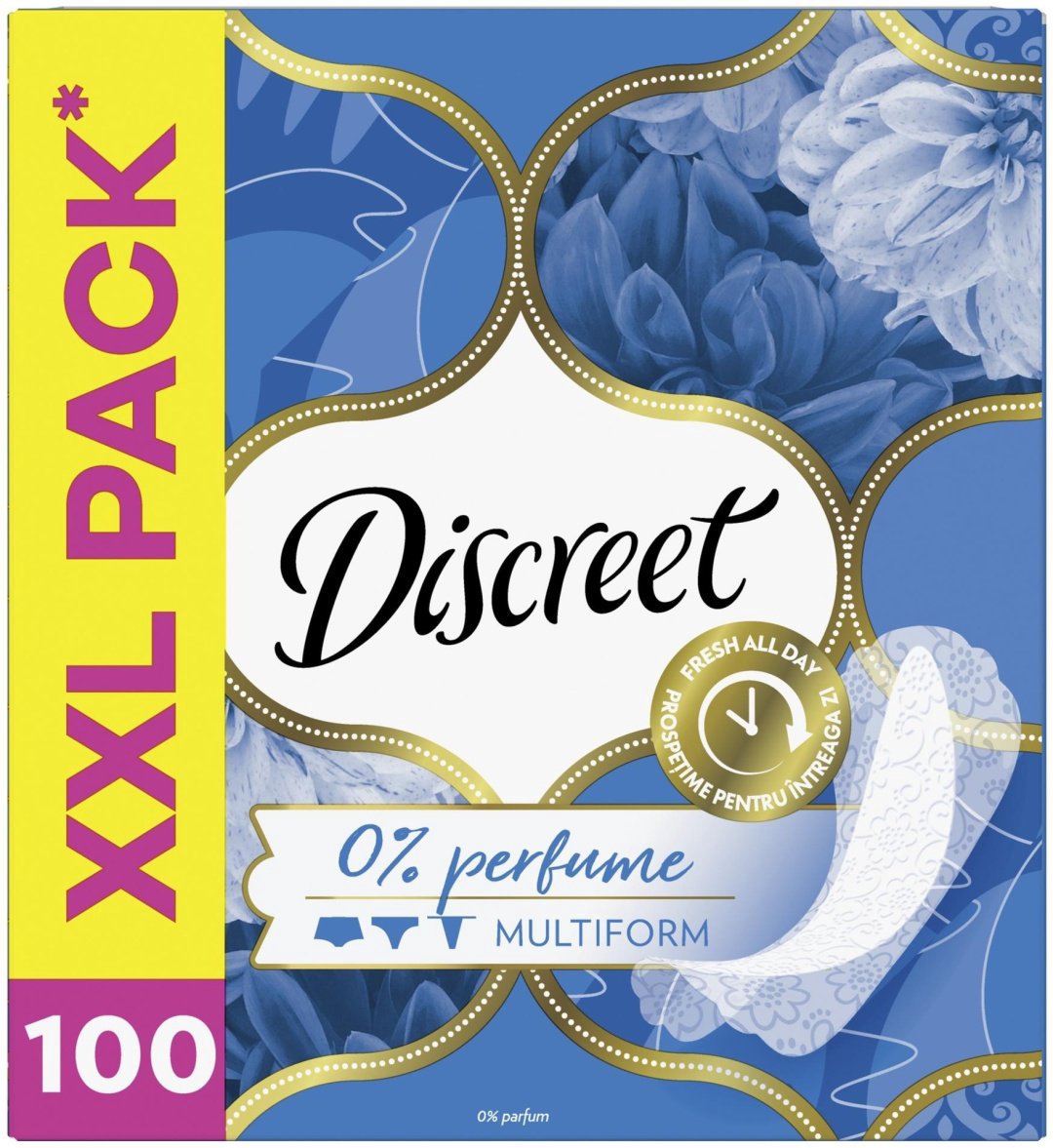 Discreet прокладки ежедневные Multiform 100 шт купить,NaN