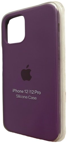 Чехол Silicone Case для Apple iPhone 12, iPhone 12 Pro фиолетовый купить,970