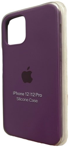 Чехол Silicone Case для Apple iPhone 12, iPhone 12 Pro фиолетовый купить,970