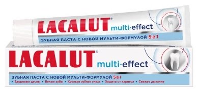 Lacalut зубная паста Multi Effect 75 мл