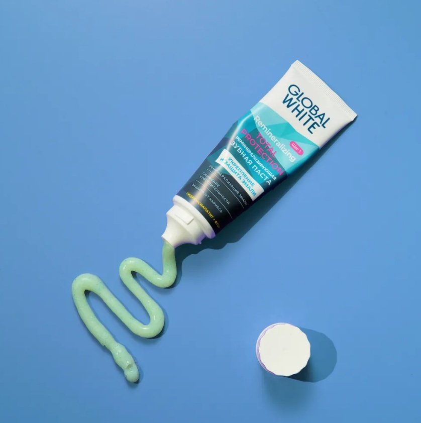 Global White зубная паста Remineralizing 100 мл