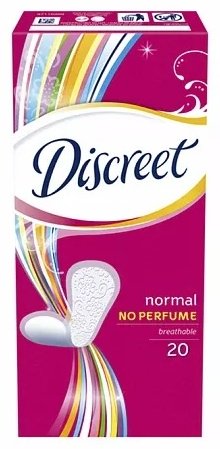 Discreet прокладки ежедневные Normal no parfume 20 шт купить,NaN