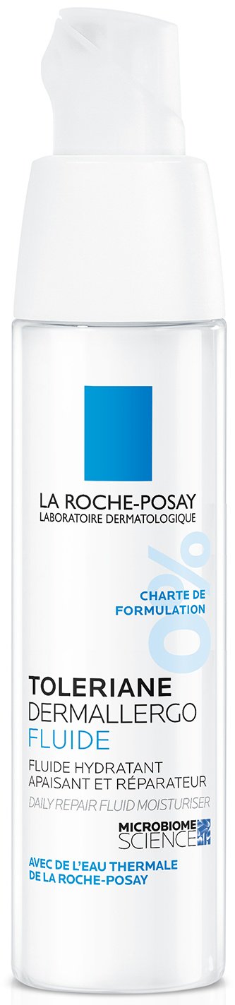 La Roche-Posay TOLERIANE DERMALLERGO Легкий флюид для интенсивного успокаивающего ухода за сверхчувствительной и склонной к аллергии кожи, 40 мл купить,NaN