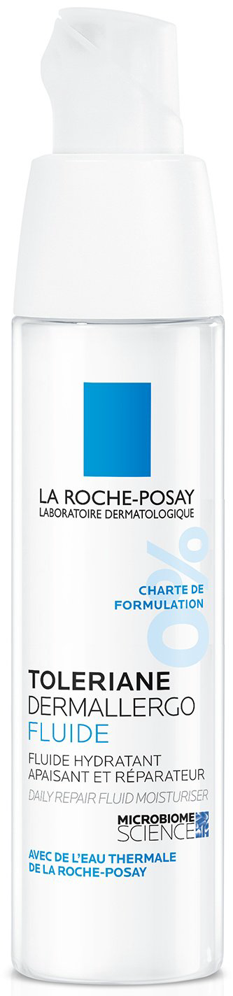 La Roche-Posay TOLERIANE DERMALLERGO Легкий флюид для интенсивного успокаивающего ухода за сверхчувствительной и склонной к аллергии кожи, 40 мл купить,NaN