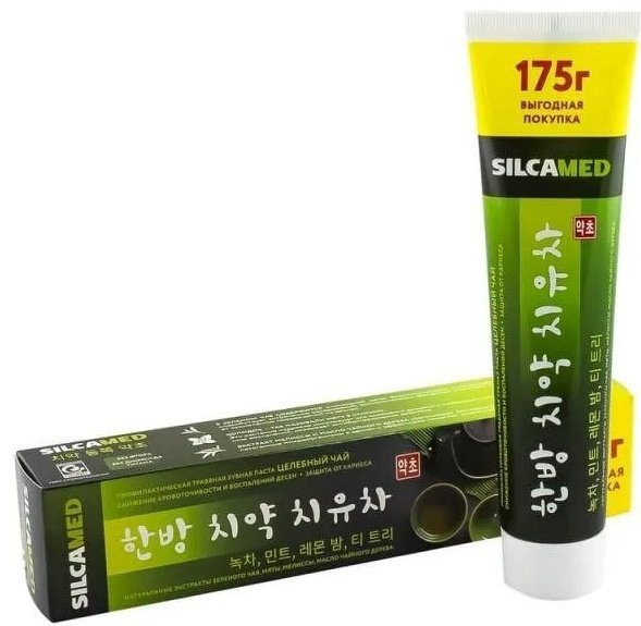 SILCAmed зубная паста Целебный чай 175 г купить,NaN