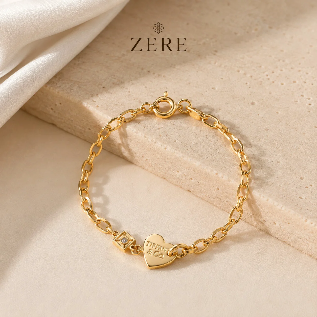Браслет Zere Сердце ZR040807 5.46гр 20р купить,432300