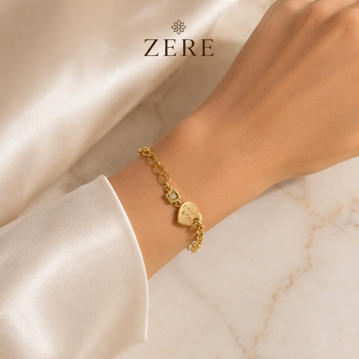 Браслет Zere Сердце ZR040807 5.46гр 20р купить,432300