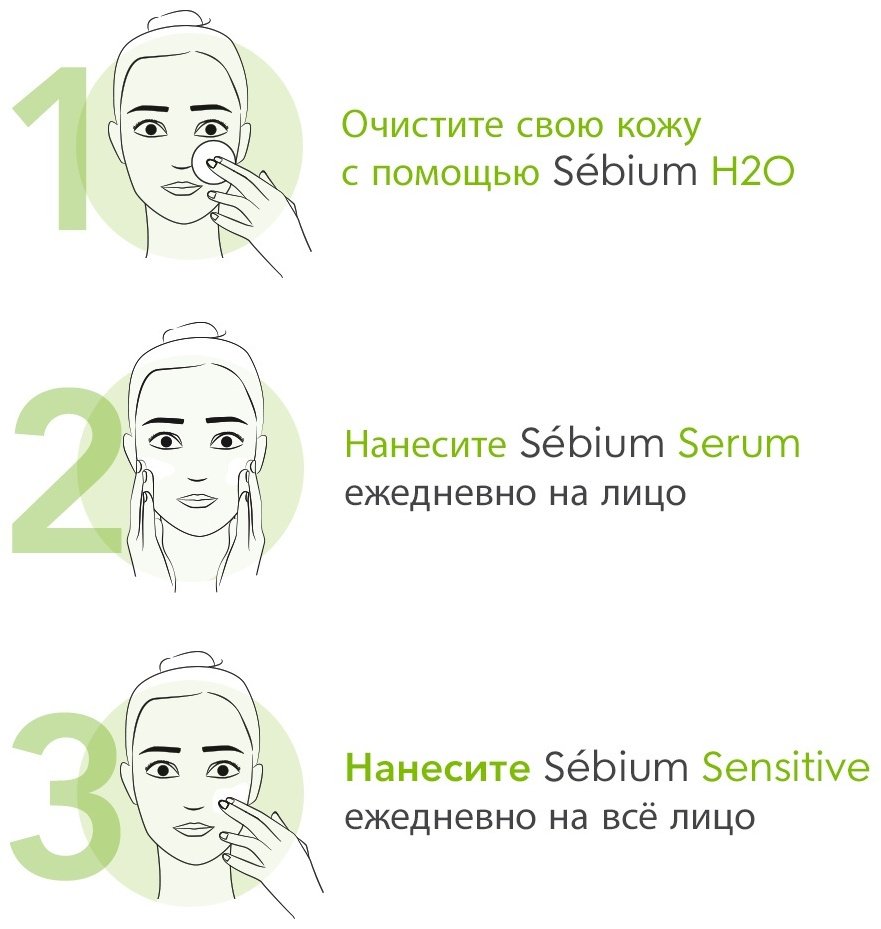 Bioderma сыворотка Sebium для лица 30 мл купить,NaN