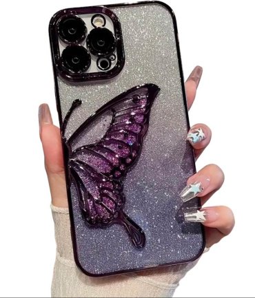 Чехол Для Apple iPhone 16 Pro фиолетовый купить,2787