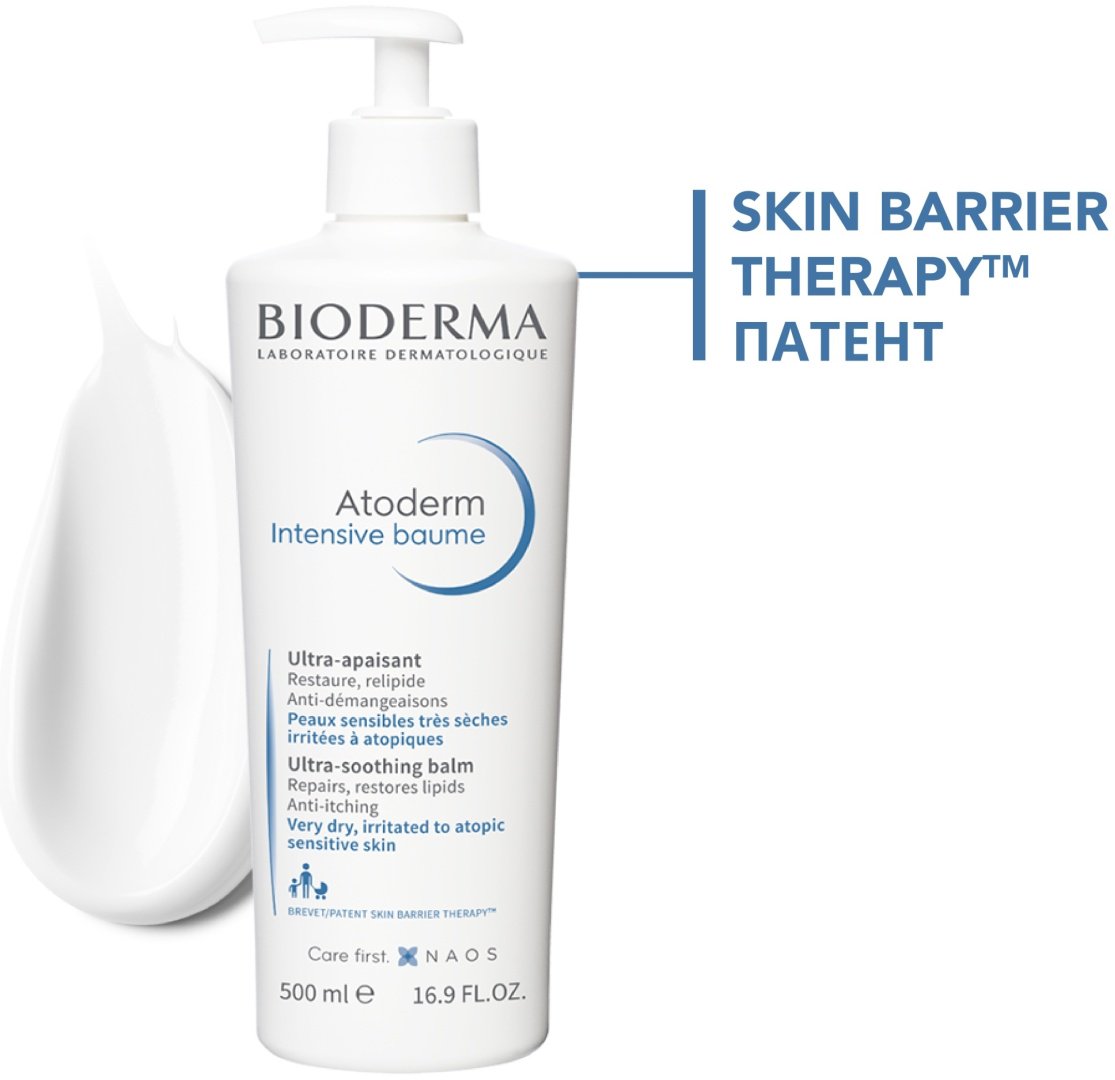 Bioderma бальзам Atoderm Intensive для лица и тела 200 мл купить,NaN
