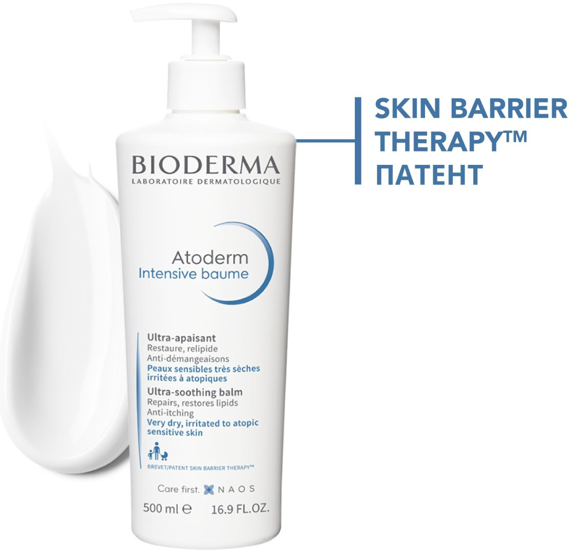 Bioderma бальзам Atoderm Intensive для лица и тела 200 мл купить,NaN