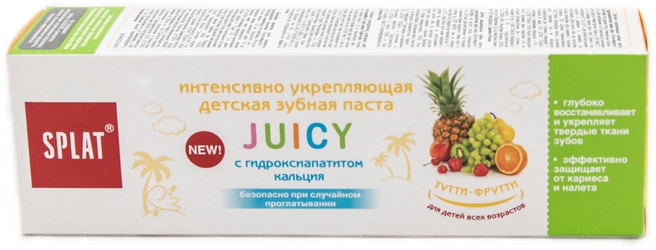 SPLAT зубная паста Juicy тутти-фрутти 35 мл купить,NaN