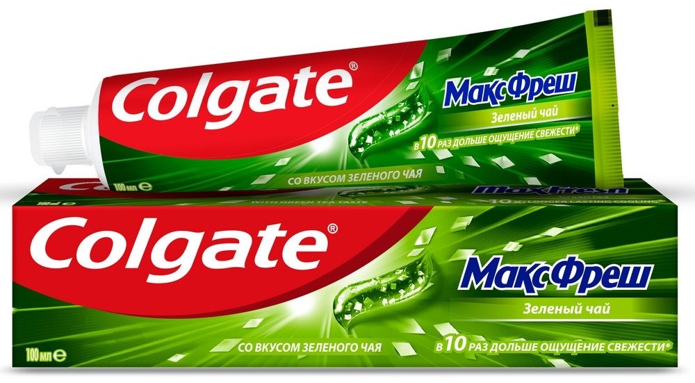 Colgate зубная паста Макс Фреш Зеленый чай 100 мл