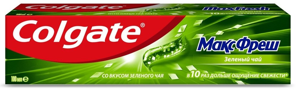 Colgate зубная паста Макс Фреш Зеленый чай 100 мл купить,NaN