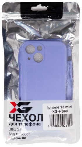 Чехол X-Game XG-HS60 для iPhone 13 Mini фиолетовый купить,NaN