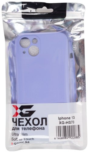 Чехол X-Game XG-HS70 для iPhone 13 фиолетовый купить,NaN