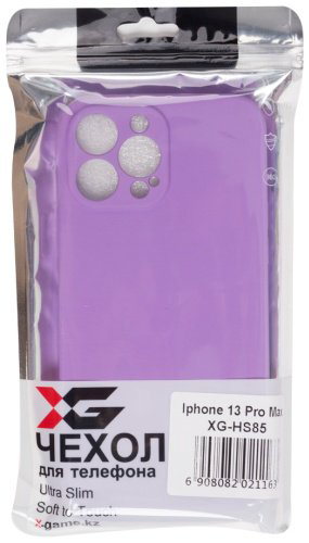 Чехол X-Game для Apple iPhone 13 Pro Max фиолетовый купить,NaN