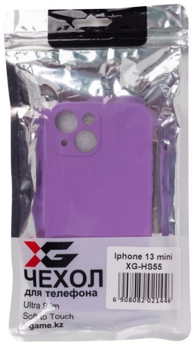 Чехол X-Game XG-HS55 для iPhone 13 Mini фиолетовый купить,0
