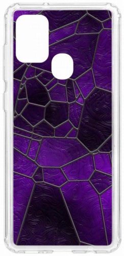 Чехол КRUЧЕ для Galaxy A21s фиолетовый купить,NaN