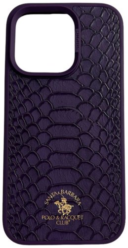 Чехол Santa Barbara Polo & Racquet Club для Apple iPhone 14 Pro Max фиолетовый