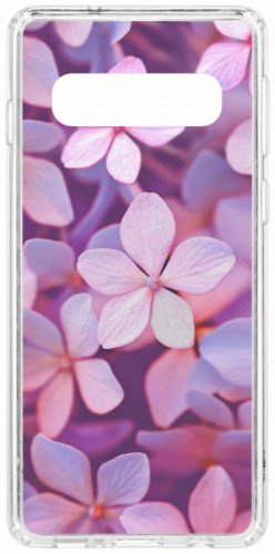 Чехол КRUЧЕ для Galaxy S10 фиолетовый