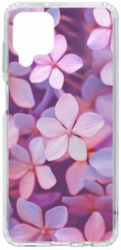 Чехол КRUЧЕ для Galaxy A12 фиолетовый