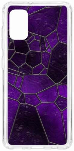 Чехол КRUЧЕ для Galaxy A41 фиолетовый
