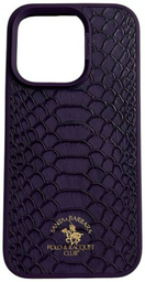 Чехол Santa Barbara Polo & Racquet Club для Apple iPhone 14 Pro Max фиолетовый