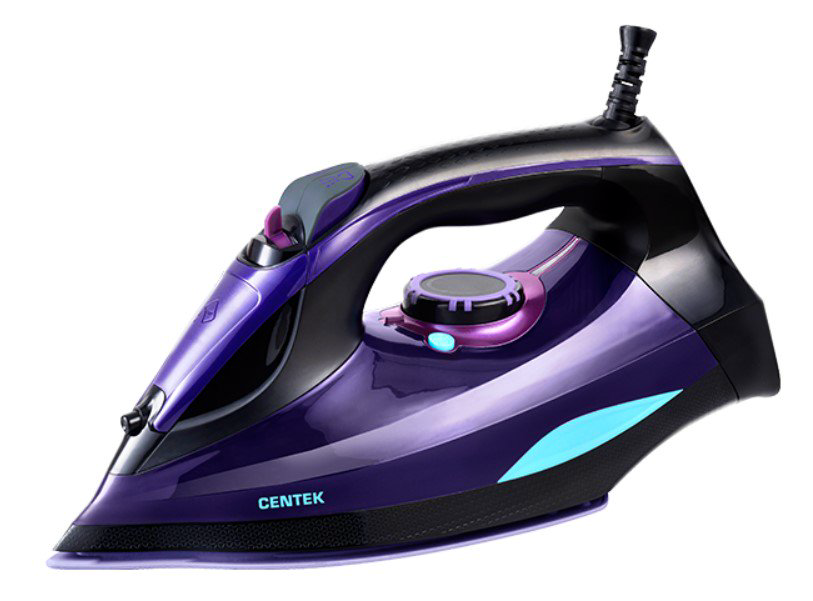 Утюг Centek CT-2361 фиолетовый купить,NaN