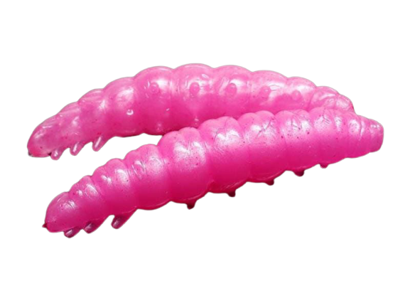 Мягкая приманка Libra Lures Larva 35мм Сыр 018 Pink Pearl 12шт купить,NaN