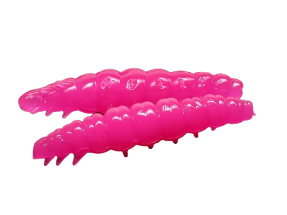 Мягкая приманка Libra Lures Larva 35мм Сыр 019 Hot Pink limited edition 12шт купить,NaN
