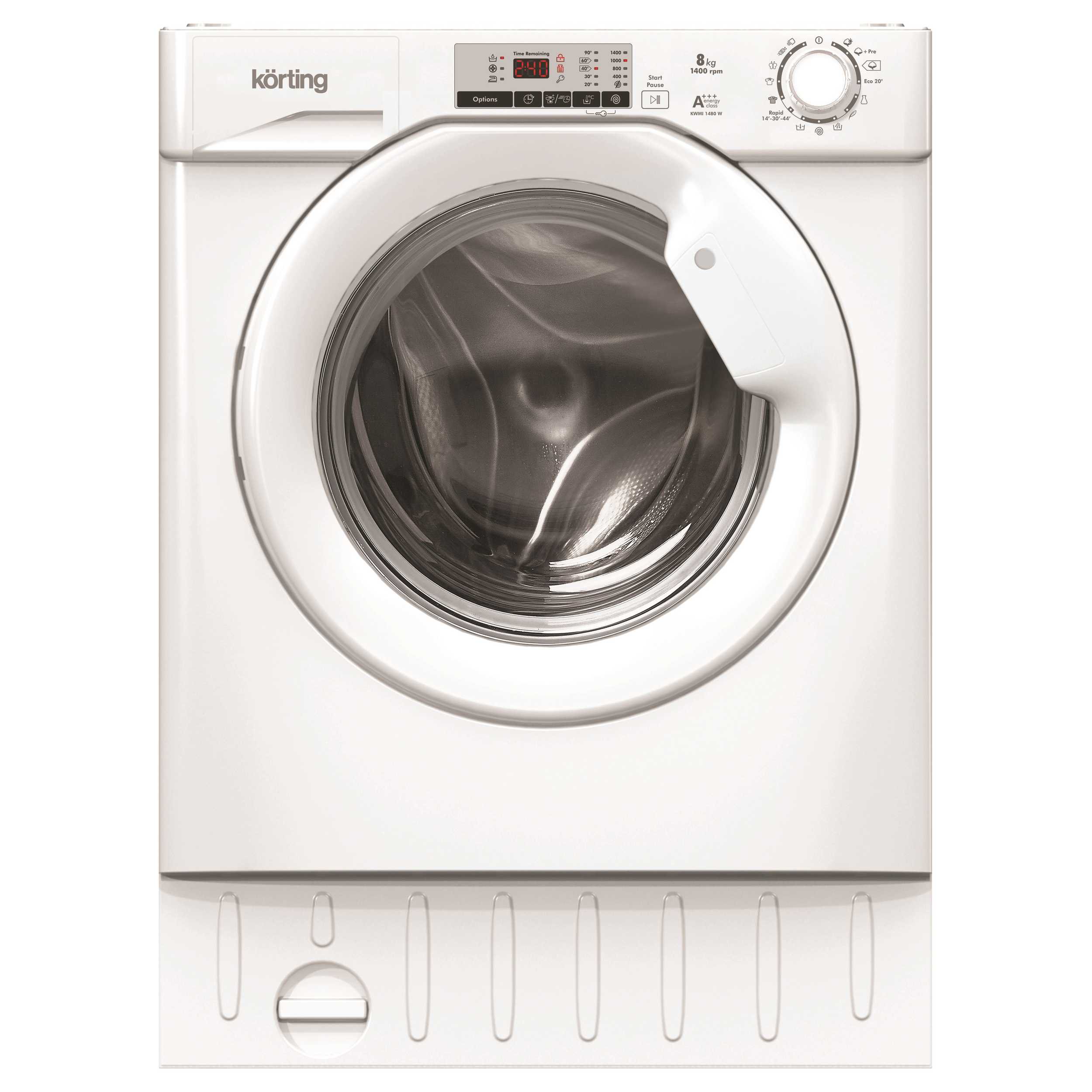 Стиральная машина Korting KWMI 1480 WI белая