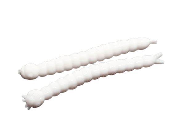 Мягкая приманка Libra Lures Slight Worm 38мм Сыр 001 White 15шт купить,NaN