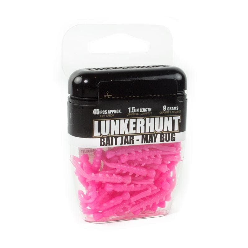Силиконовая приманка Lunkerhunt Bait Jar May Bug 38мм Bubblegum 45шт купить,NaN