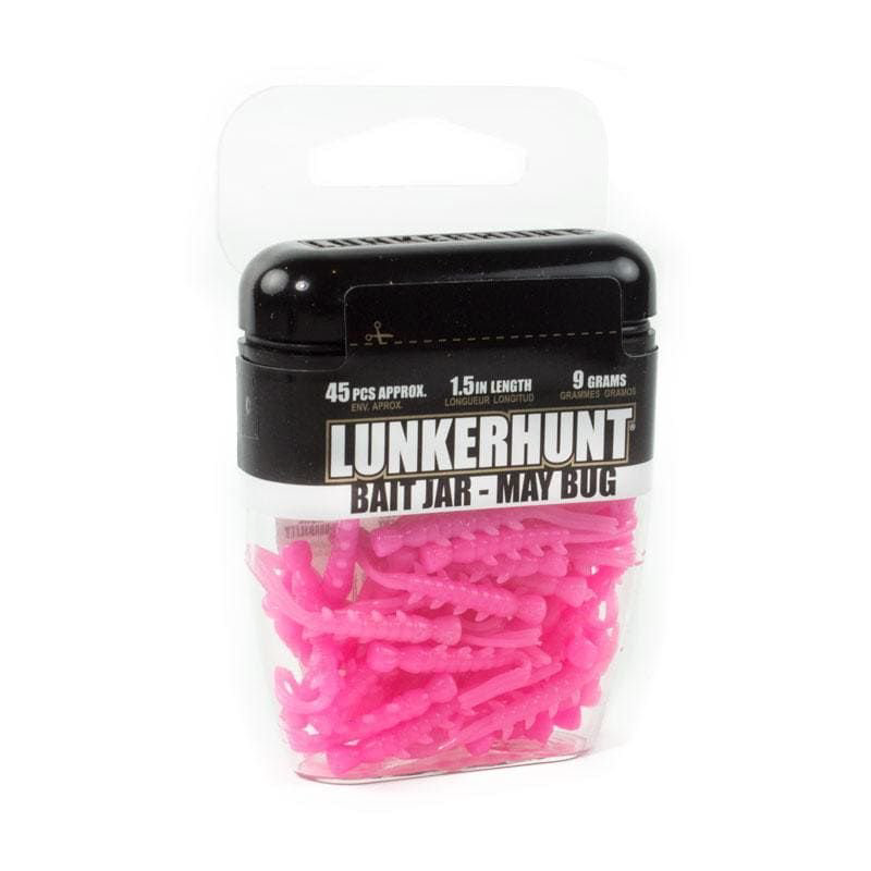 Силиконовая приманка Lunkerhunt Bait Jar May Bug 38мм Bubblegum 45шт купить,NaN
