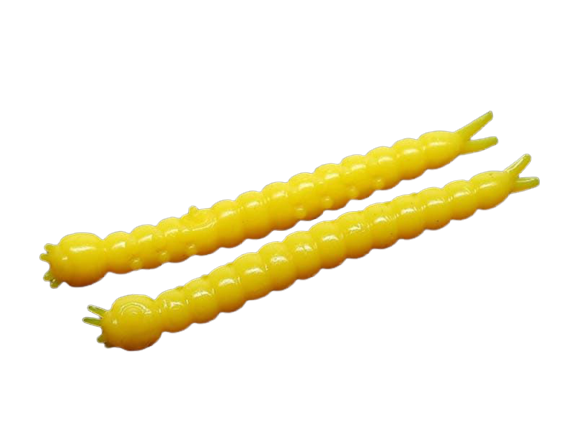 Мягкая приманка Libra Lures Slight Worm 38мм Сыр 007 Yellow 15шт купить,NaN