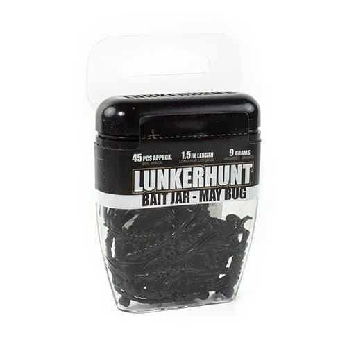 Силиконовая приманка Lunkerhunt Bait Jar May Bug 38мм Black 45шт купить,NaN