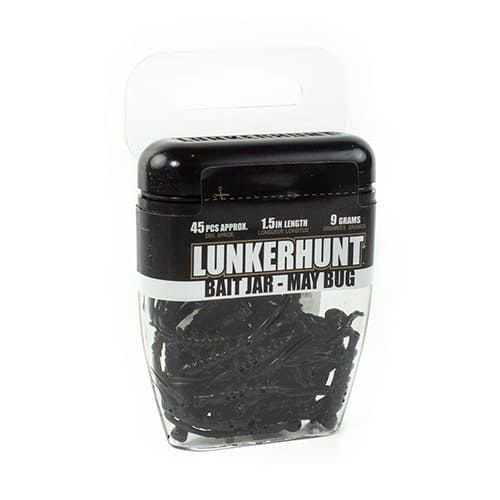 Силиконовая приманка Lunkerhunt Bait Jar May Bug 38мм Black 45шт купить,NaN