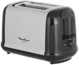Тостер Moulinex LT260830 черно-серебристый
